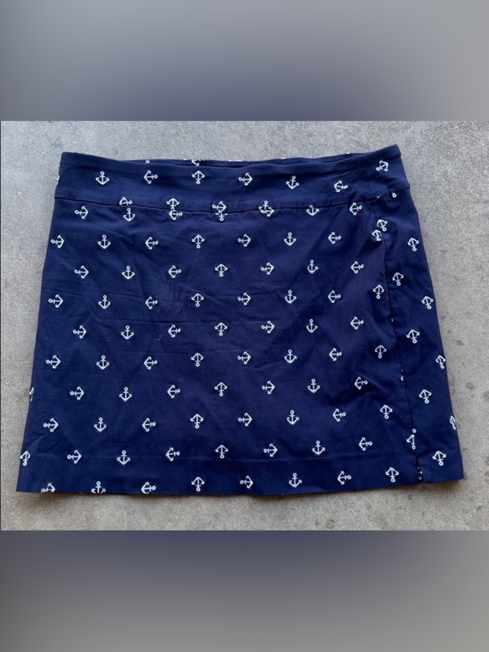 Charter Club Dark Blue Pants anchor Sail Stretchy Skort Size 18